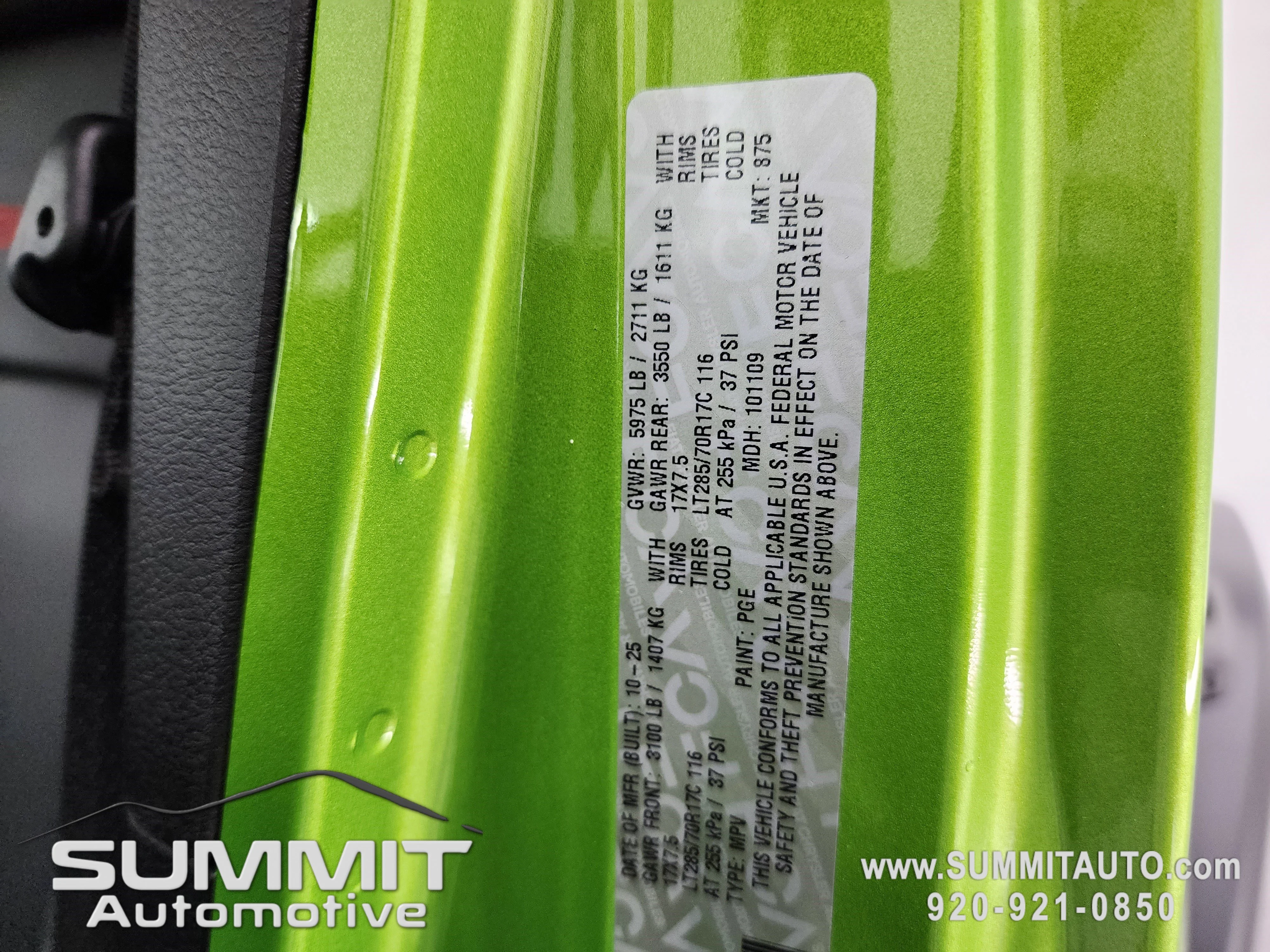 New 2026 Mojito Clear-Coat Exterior Paint Jeep Rubicon image 59