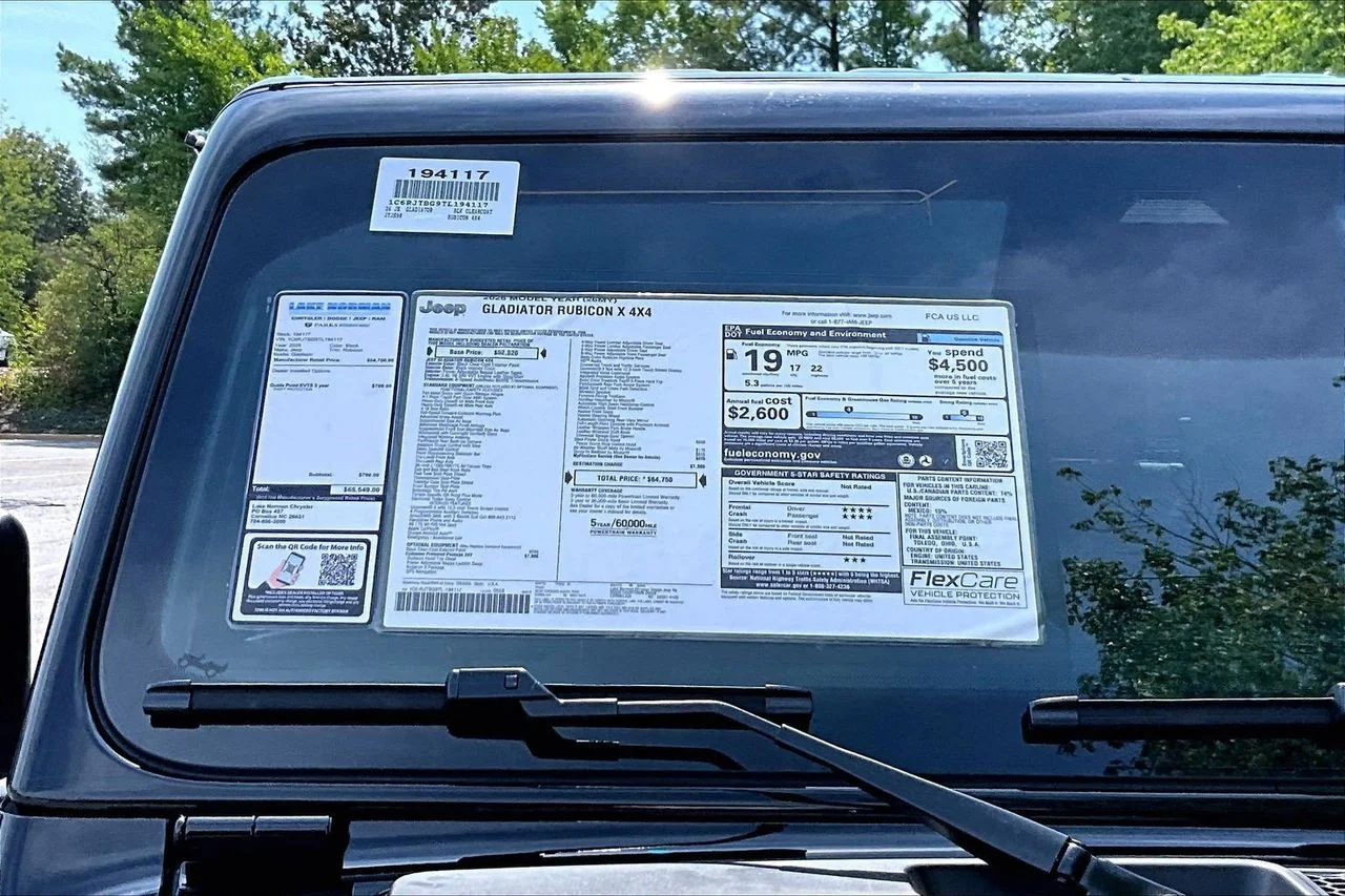 New 2026 Black Clearcoat Jeep Rubicon X image 35