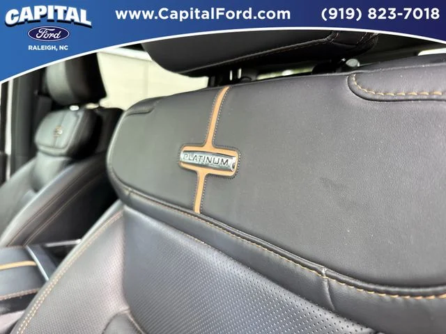 Used 2024 White Ford Platinum image 26