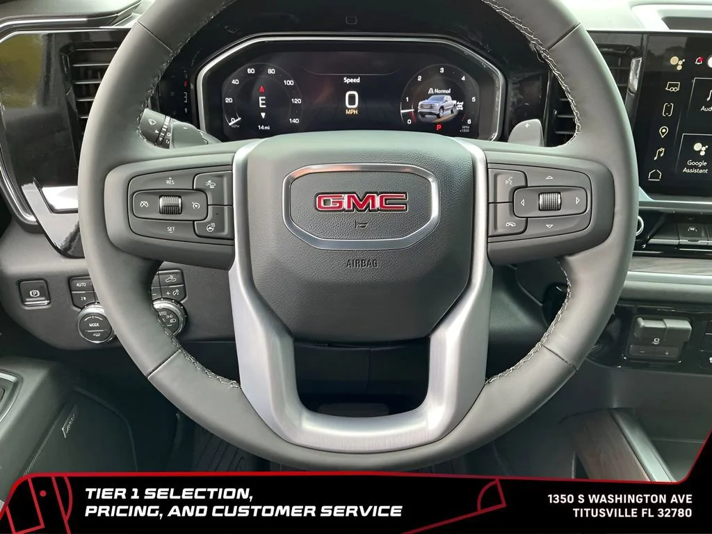 New 2026 Glacier White Tricoat GMC SLT image 46