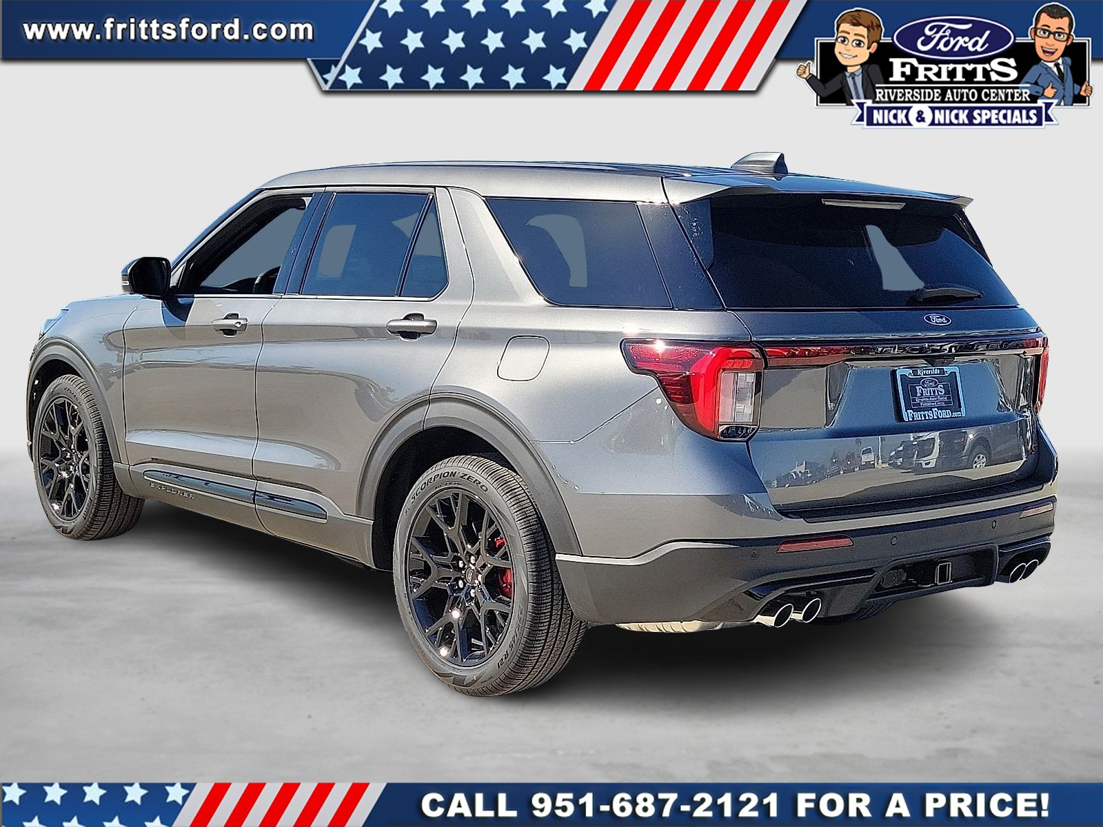 New 2027 Carbonized Gray Metallic Ford ST image 2