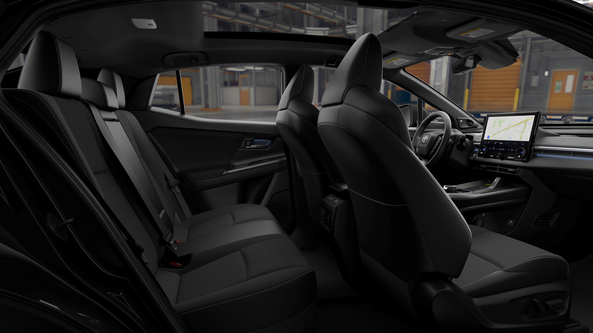 New 2026 Wind Chill Pearl with Midnight Black Metallic roof Toyota XSE image 21