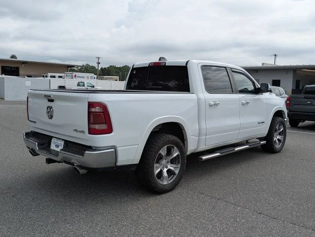 Used 2022 Bright White Clearcoat Ram Laramie image 3
