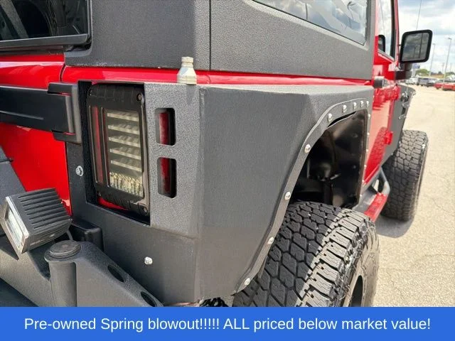 Used 2018 Red Jeep Rubicon Custom Build image 12