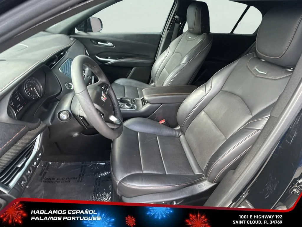 Used 2022 Stellar Black Metallic Cadillac Sport image 13