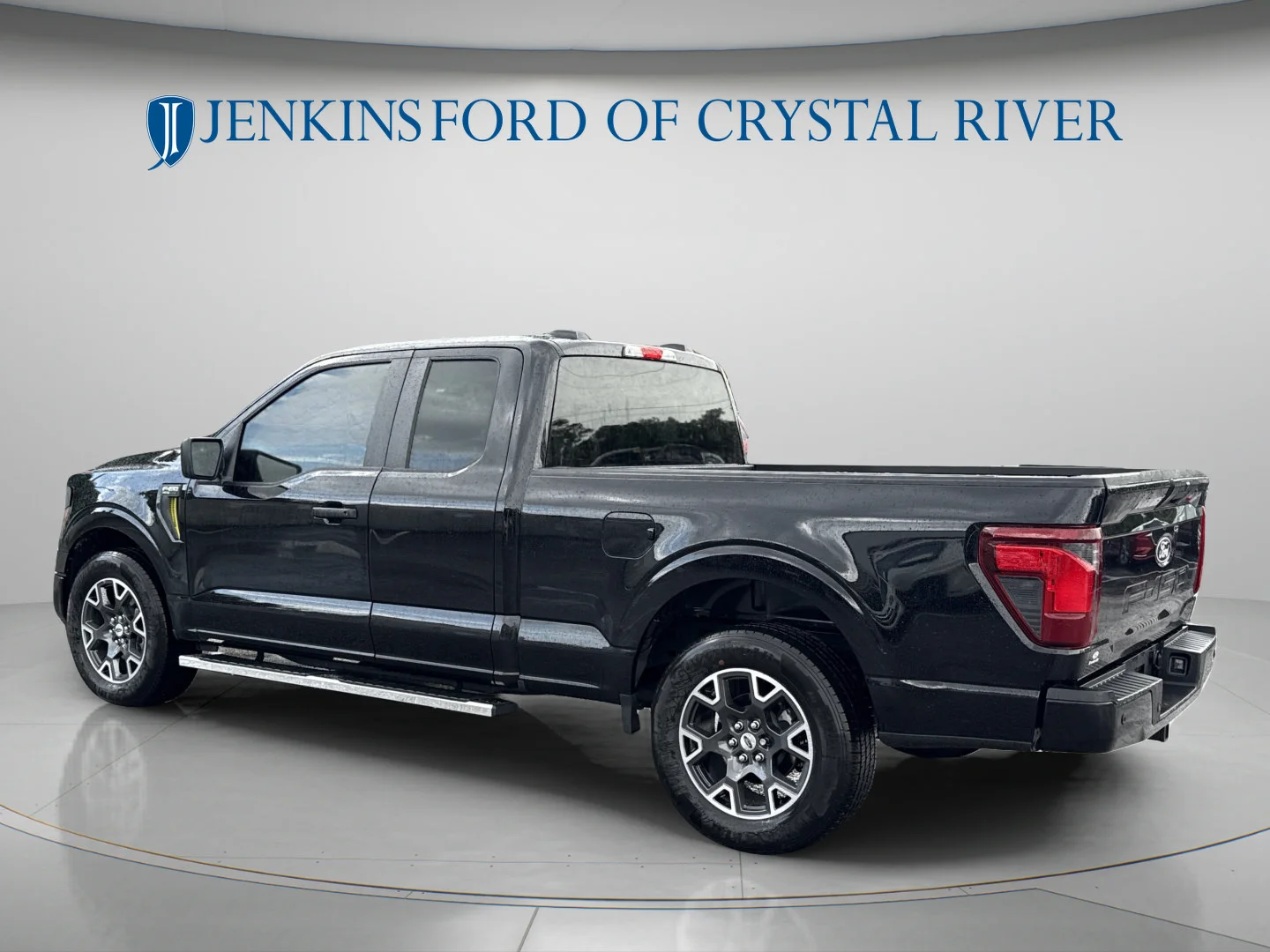 Used 2025 Agate Black Metallic Ford STX image 7