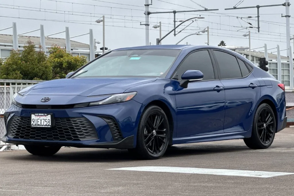 Used 2025 Blue Toyota SE image 8
