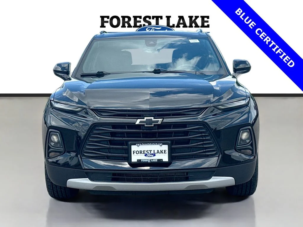 Certified 2021 Chevrolet Blazer 2LT with VIN 3GNKBHRS0MS570396 for sale in Forest Lake, Minnesota
