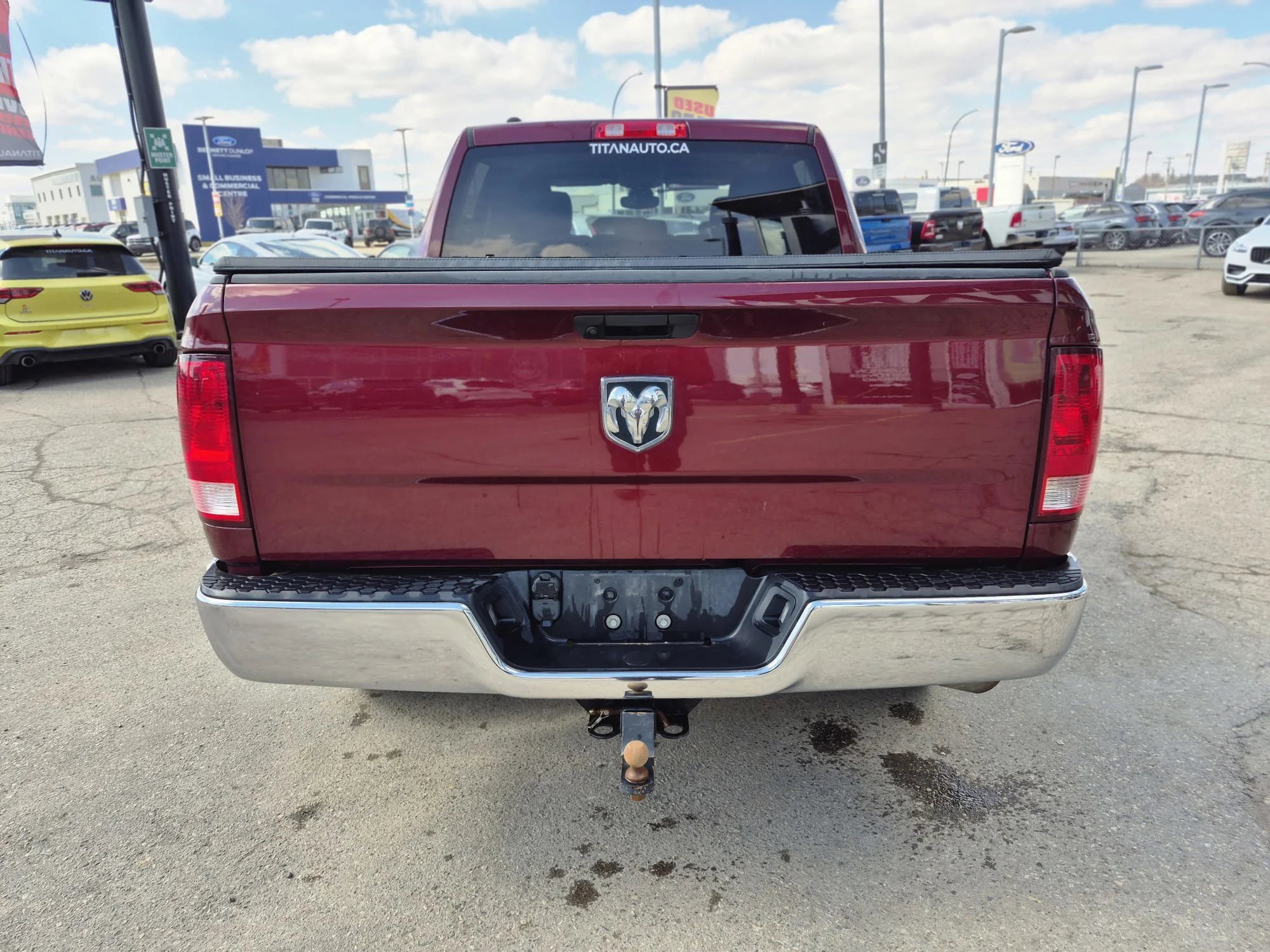 Certified Used 2023 Velvet Red Pearl Ram SLT 4X4*Velvet Red Pearl | 5.7L HEMI | 6 Pass | Htd Mirrors | Tow Pkg | Hitch | Tonneau Cover image 13