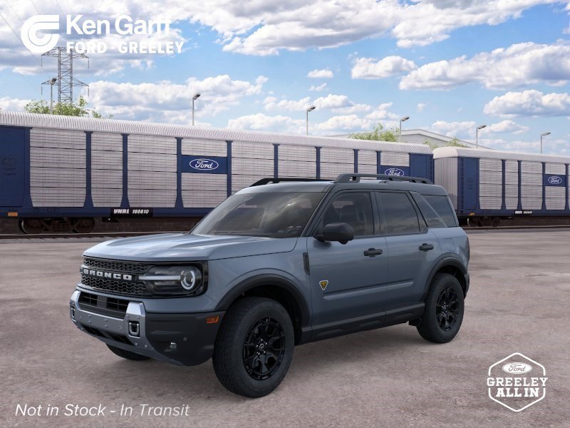 New 2026 Azure Gray Metallic Tri-Coat Ford Badlands image 1