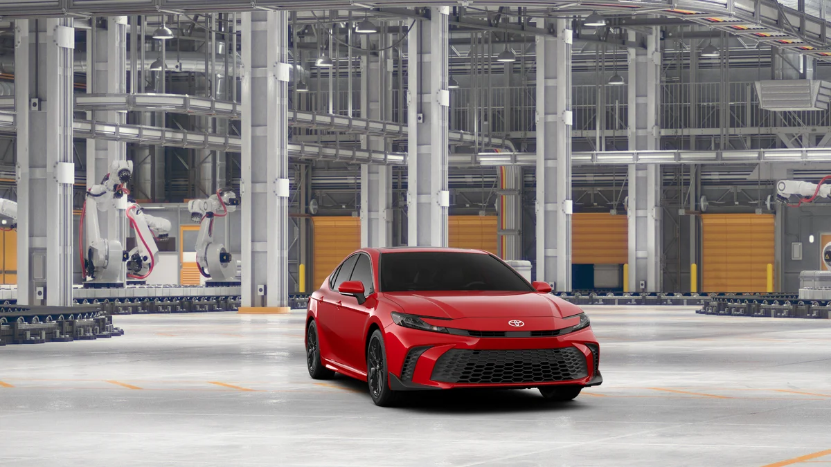 New 2027 Supersonic Red Toyota SE image 16