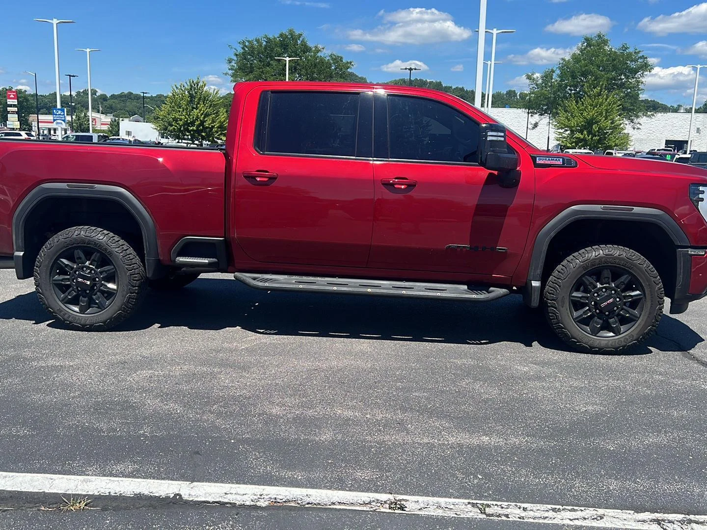 Used 2024 Volcanic Red Tintcoat GMC AT4 image 5