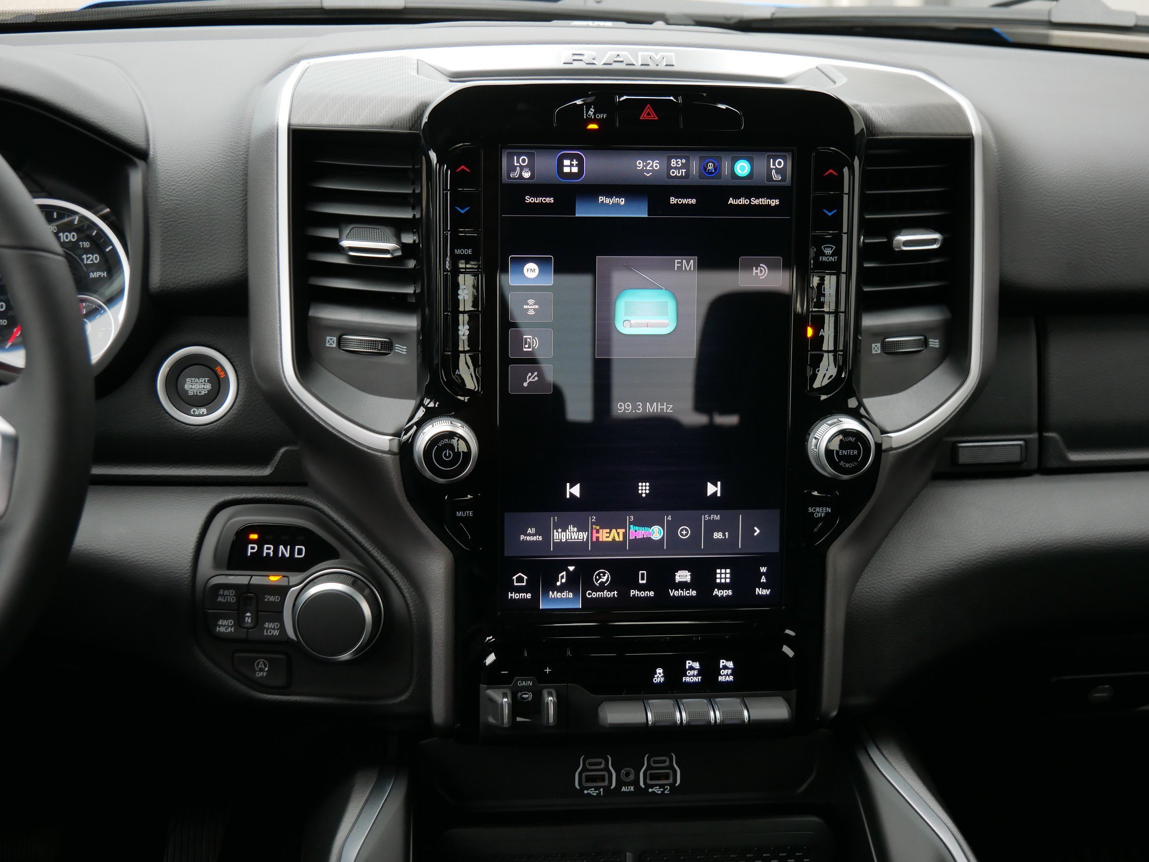 New 2026 Hydro Blue Pearlcoat RAM Big Horn image 11