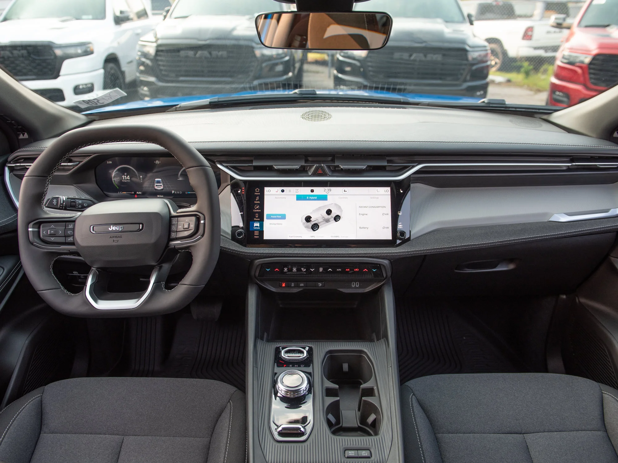 New 2026 Blue Jeep Base* Hybrid, 6.3L/100kms, Heated Seats, Adaptive Cruise image 11