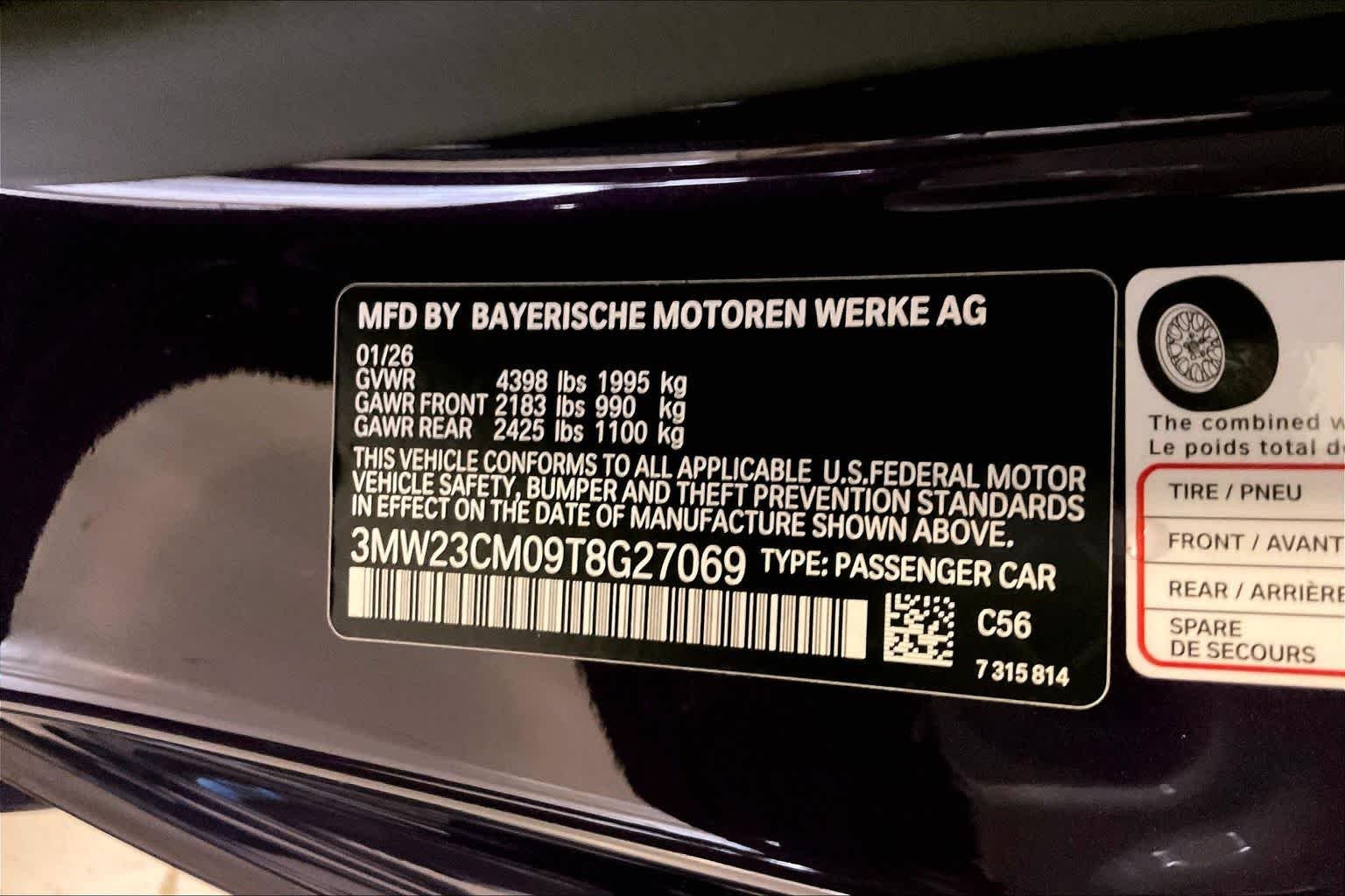 Used 2026 Thundernight Metallic BMW 230i image 32