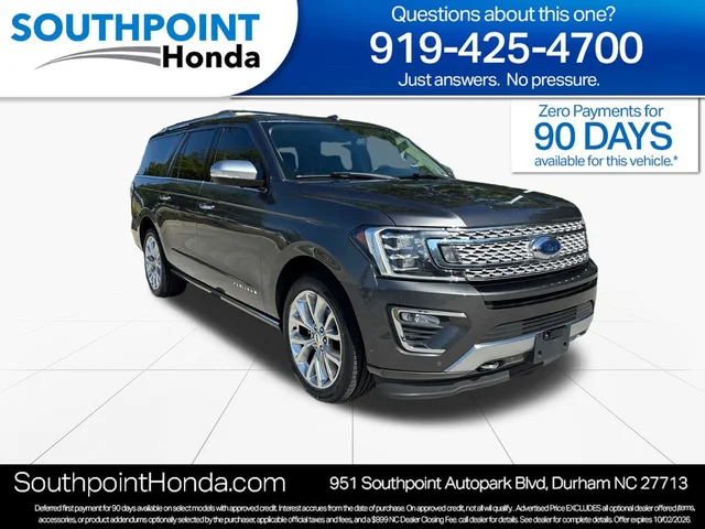 2018 Ford Expedition Max Platinum