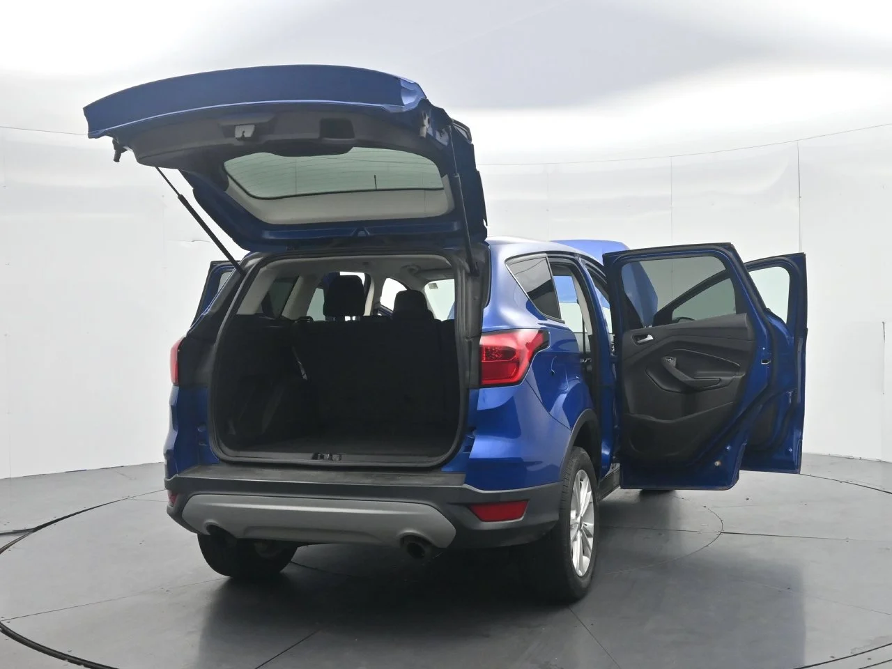 Certified Used 2019 Lightning Blue Ford SE image 56