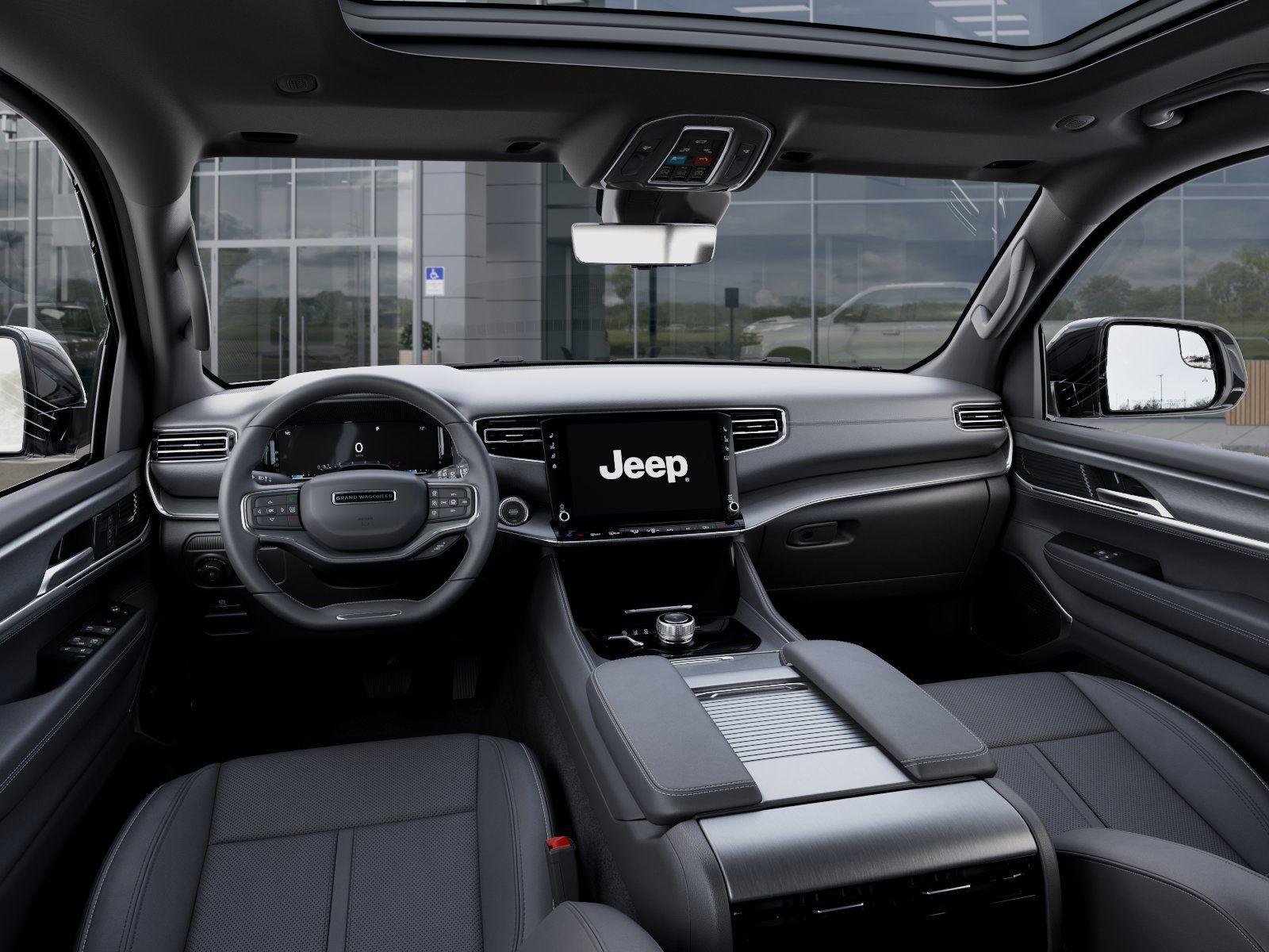 New 2026 Bright White Clearcoat Jeep GRAND WAGONEER LIMITED ALTITUD image 14