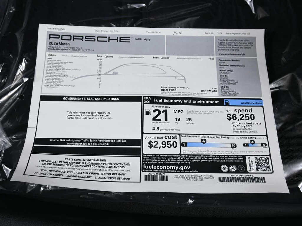 2026 Porsche Macan T - Photo 44