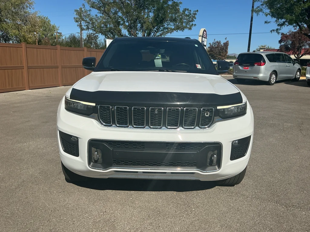 Used 2022 Bright White Jeep Overland image 2
