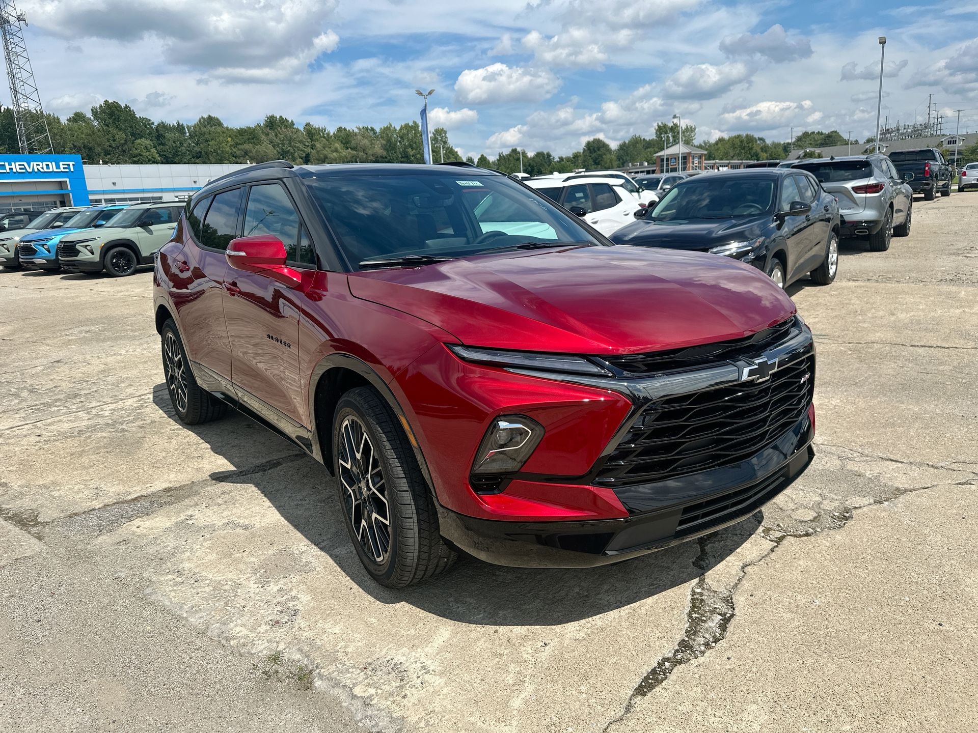 2026 Chevrolet Blazer RS Red at Spitzer Autoworld Chevy Buick GMC Cadillac