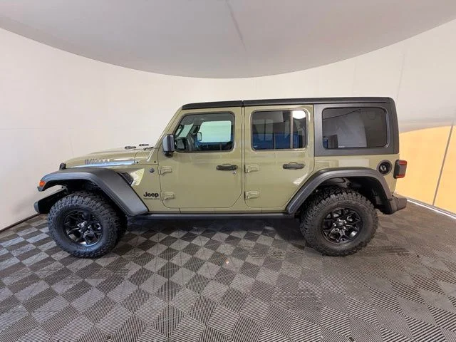 Certified Used 2025 Green Jeep Willys image 7