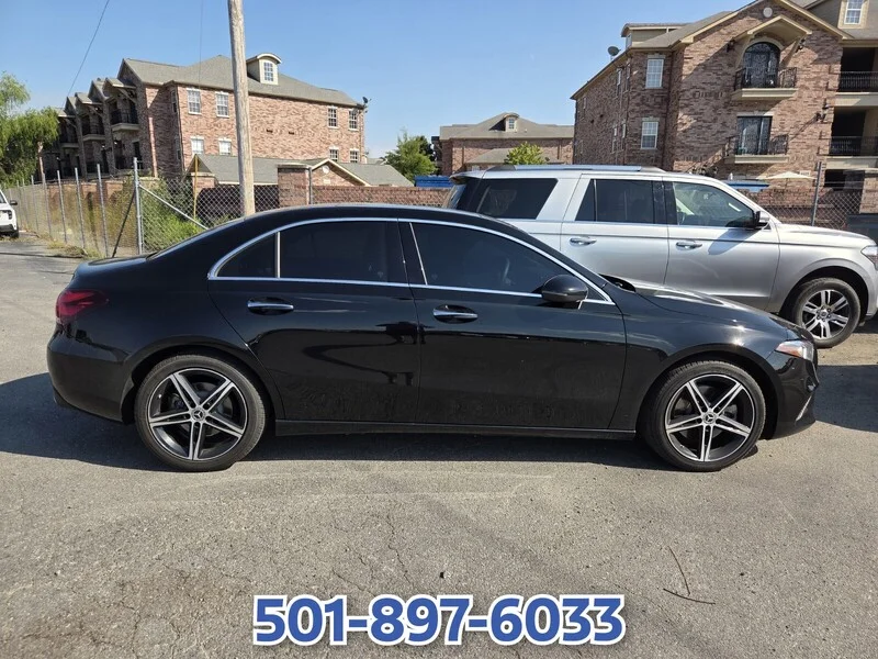 Used 2022 BLACK MERCEDES-BENZ A 220 4MATIC® SEDAN image 3