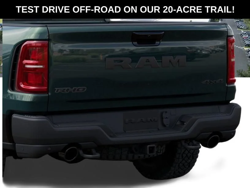 New 2026 Serrano-Green Metallic Exterior Paint RAM RHO image 15