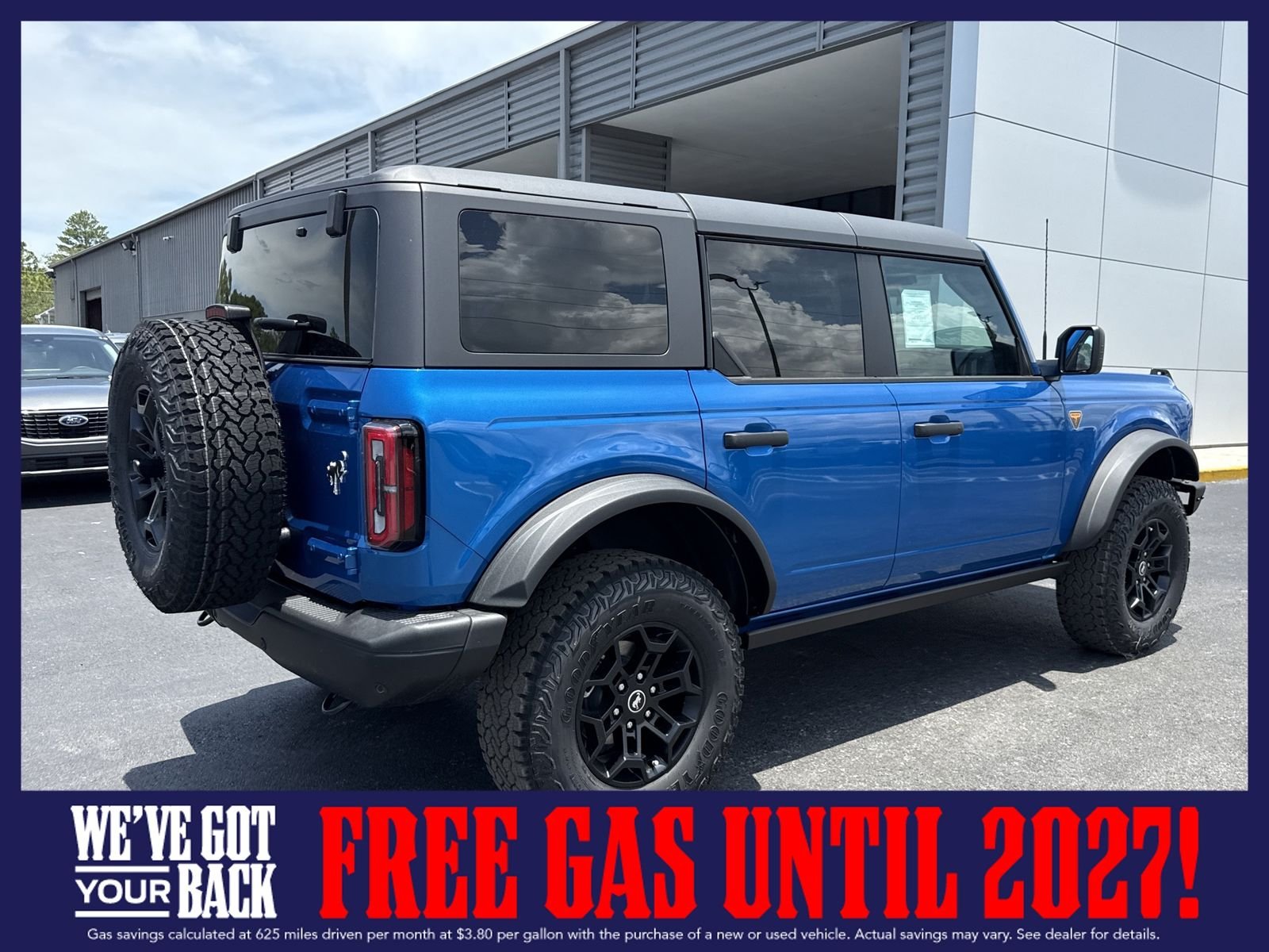 New 2026 Velocity Blue Metallic Ford Badlands image 6