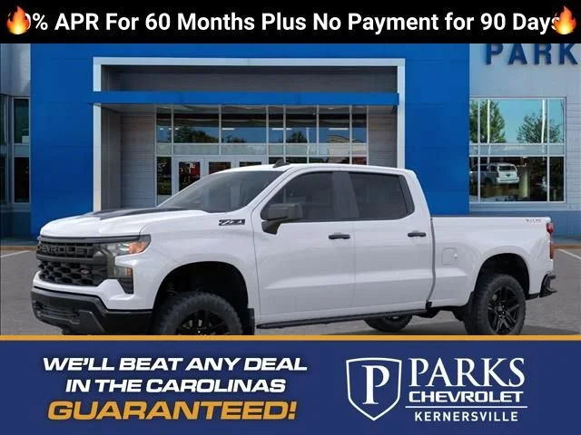 New 2026 Summit White Chevrolet Custom Trail Boss image 2
