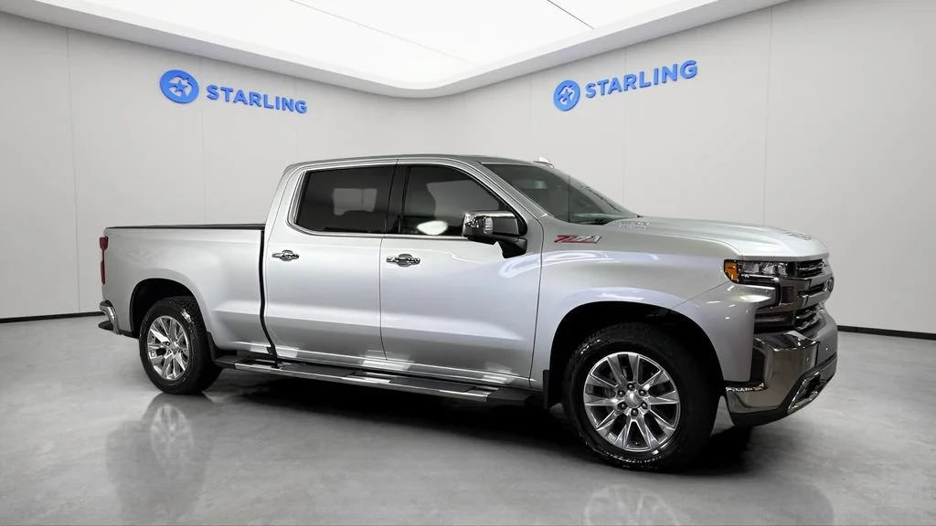 Used 2021 SILVER ICE METALLIC Chevrolet LTZ image 13