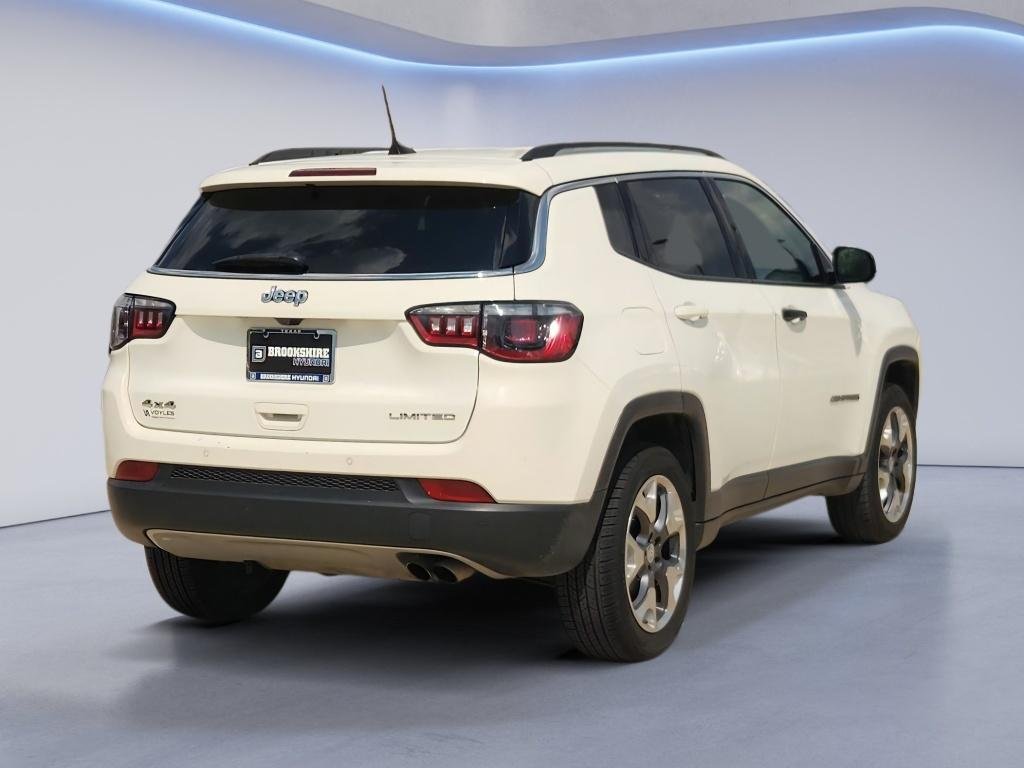 Used 2021 White Clearcoat Jeep Limited image 6