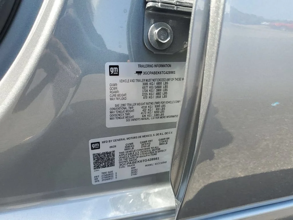 New 2026 Sterling Gray Metallic Chevrolet Custom image 38