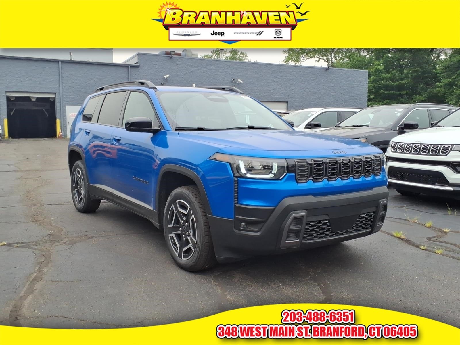 New 2026 Hydro Blue Pearlcoat Jeep Limited image 1