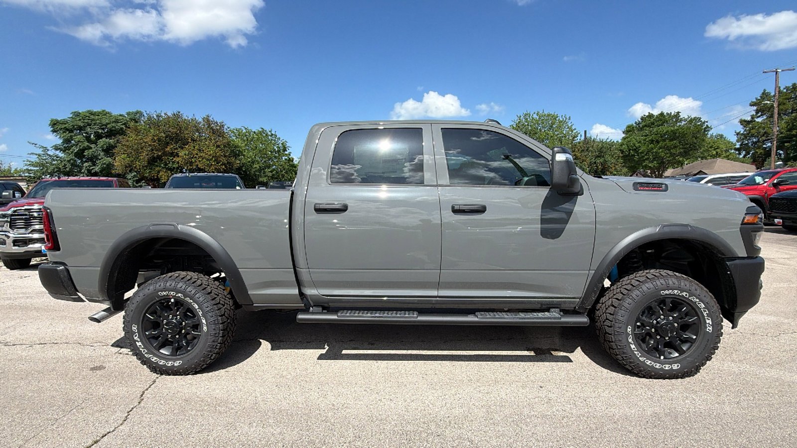 New 2026 Ceramic Gray Clear-Coat Exterior Paint RAM Tradesman image 4
