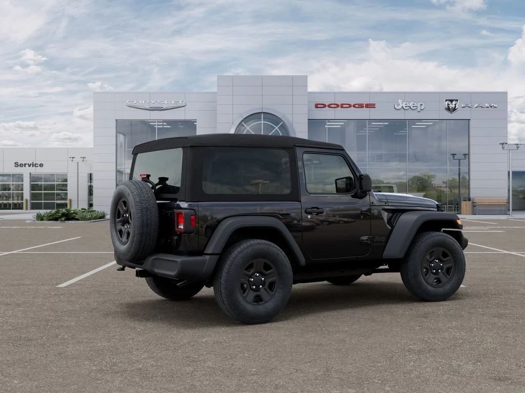New 2026 Black Clearcoat Jeep Sport image 4