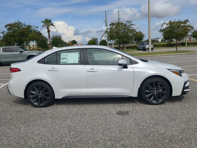 New 2026 Wind Chill Pearl Toyota SE image 3