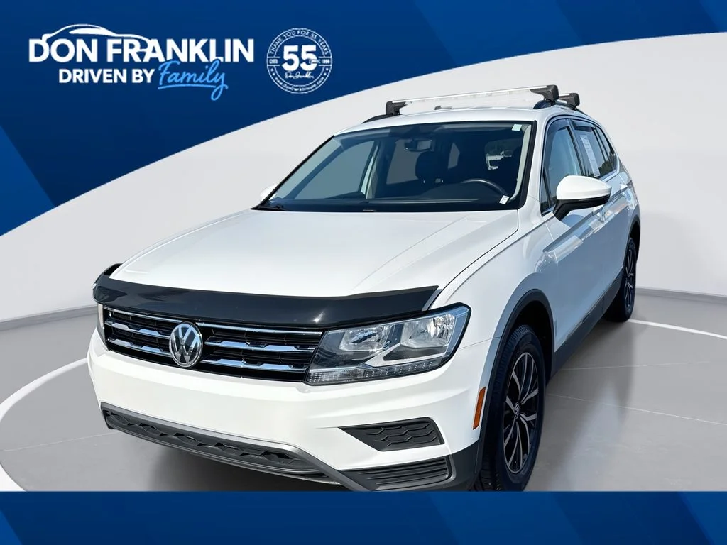 Used 2021 White Volkswagen 2.0T SE image 1