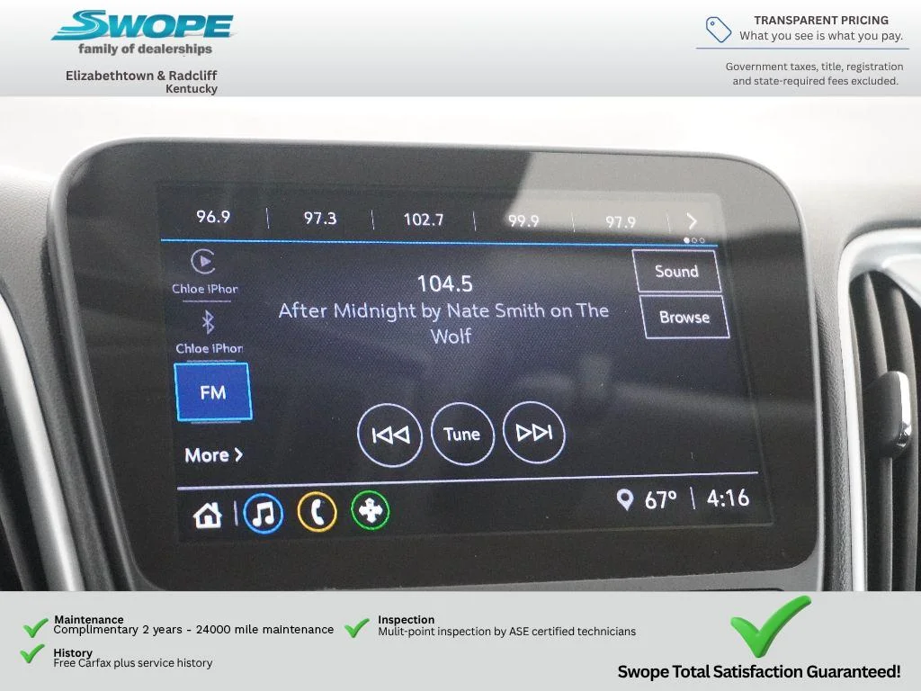 Used 2024 Mosaic Black Metallic Chevrolet LS image 21