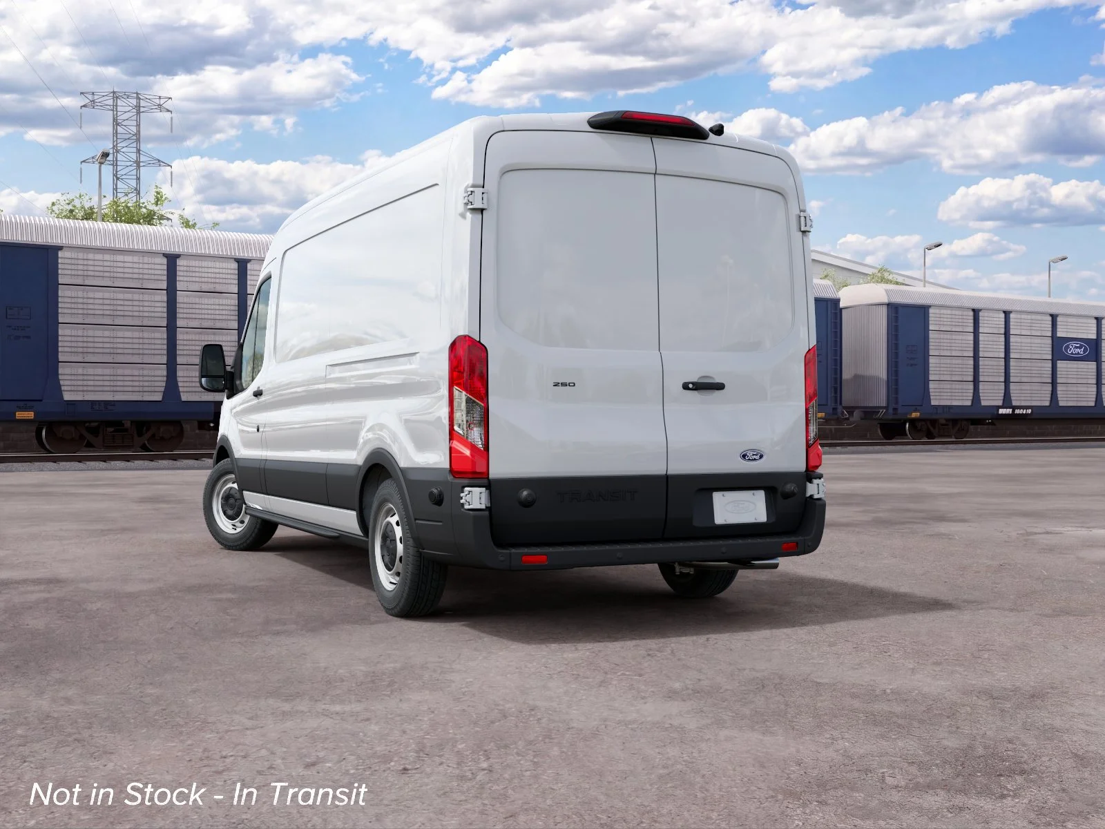 New 2027 Oxford White Ford Cargo Van image 8