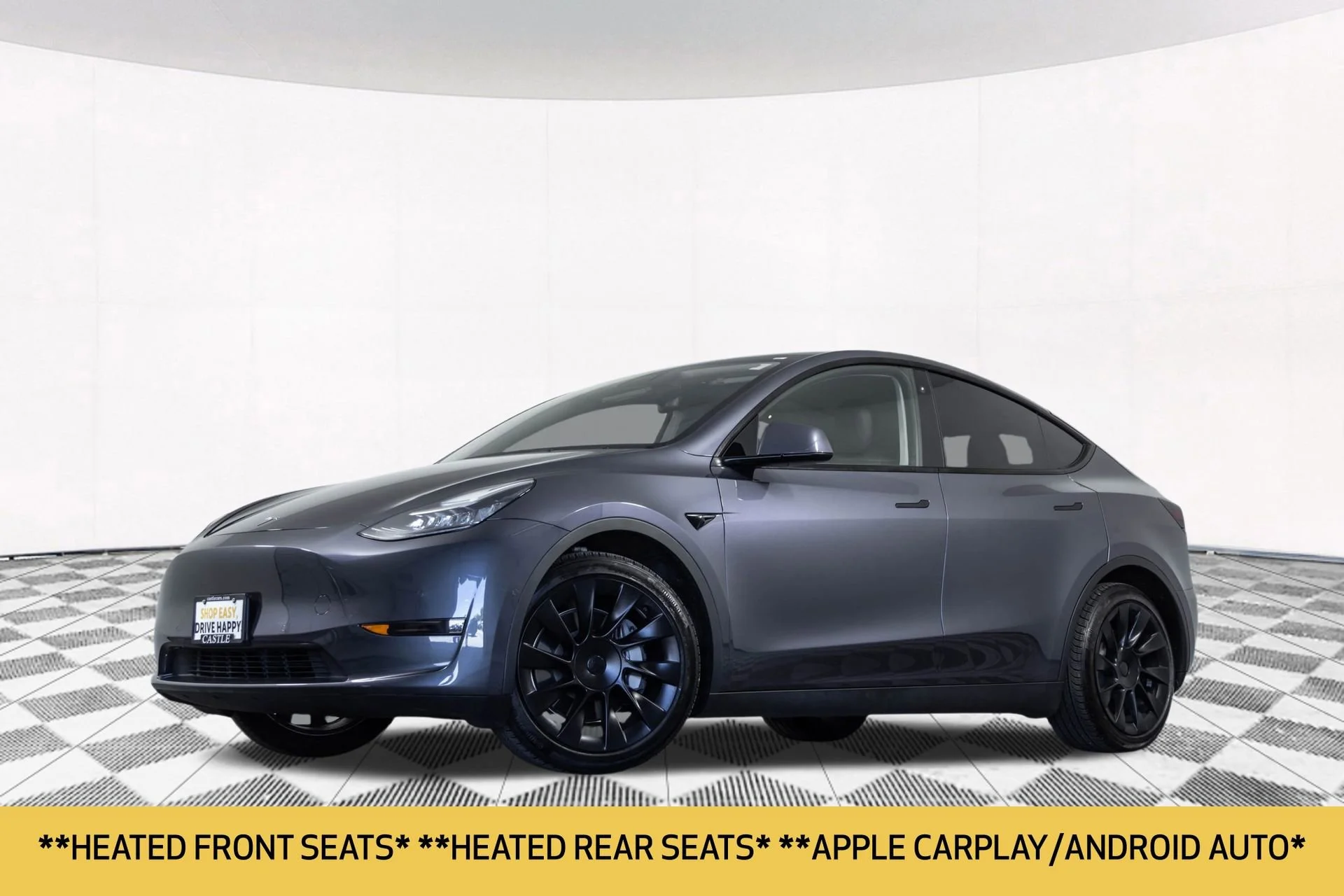 Used 2021 Tesla Model Y Long Range with VIN 5YJYGDEE8MF097546 for sale in Villa Park, IL