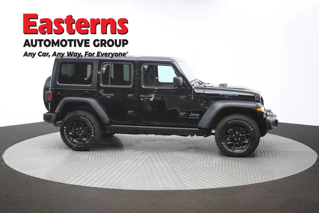 Used 2023 Black Jeep Willys 4xe image 46