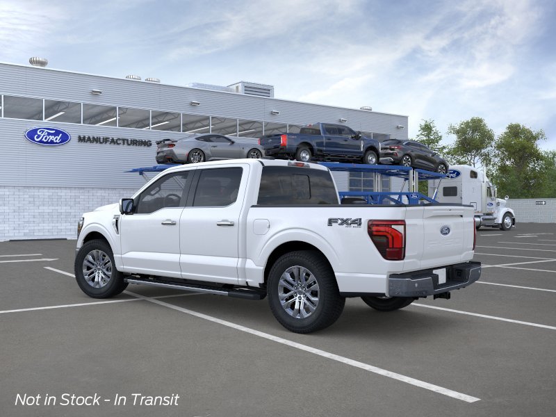 New 2026 Star White Metallic Tri-Coat Ford Lariat® image 4