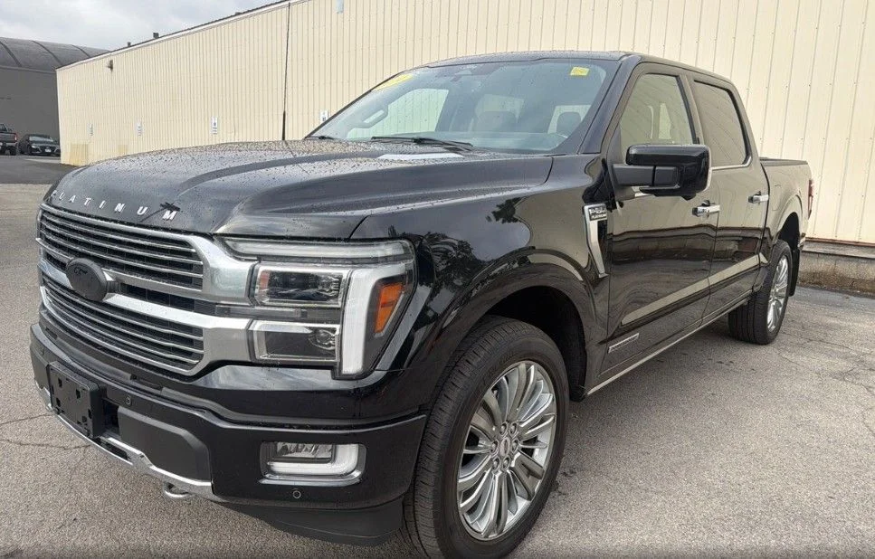 Used 2024 Black Ford Platinum image 2