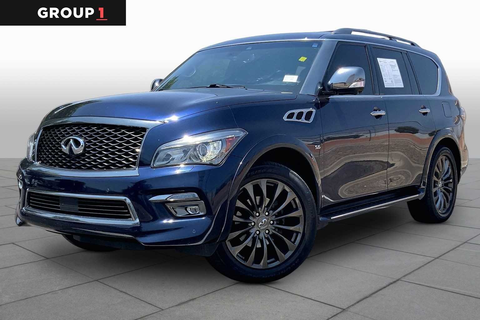 Used 2017 Hermosa Blue INFINITI Limited image 1