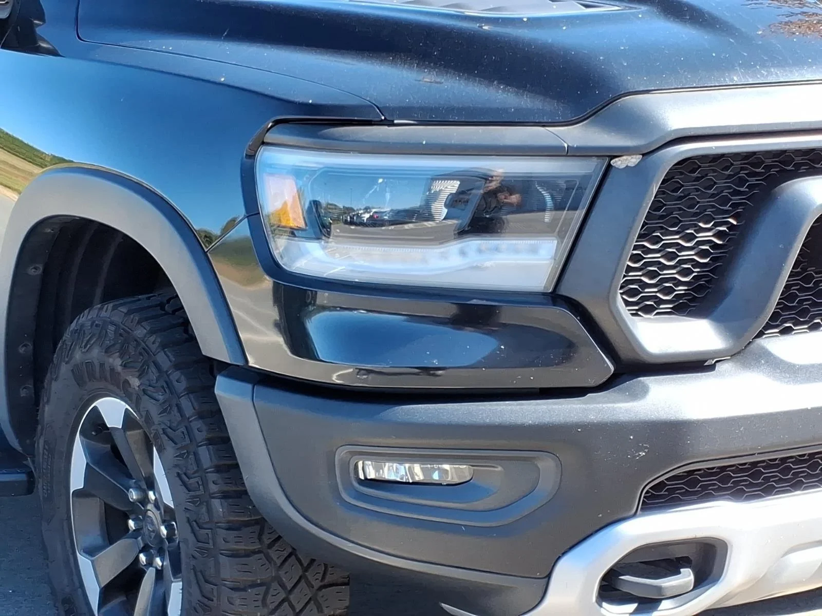 Used 2020 Diamond Black Crystal Pearlcoat Ram Rebel image 7