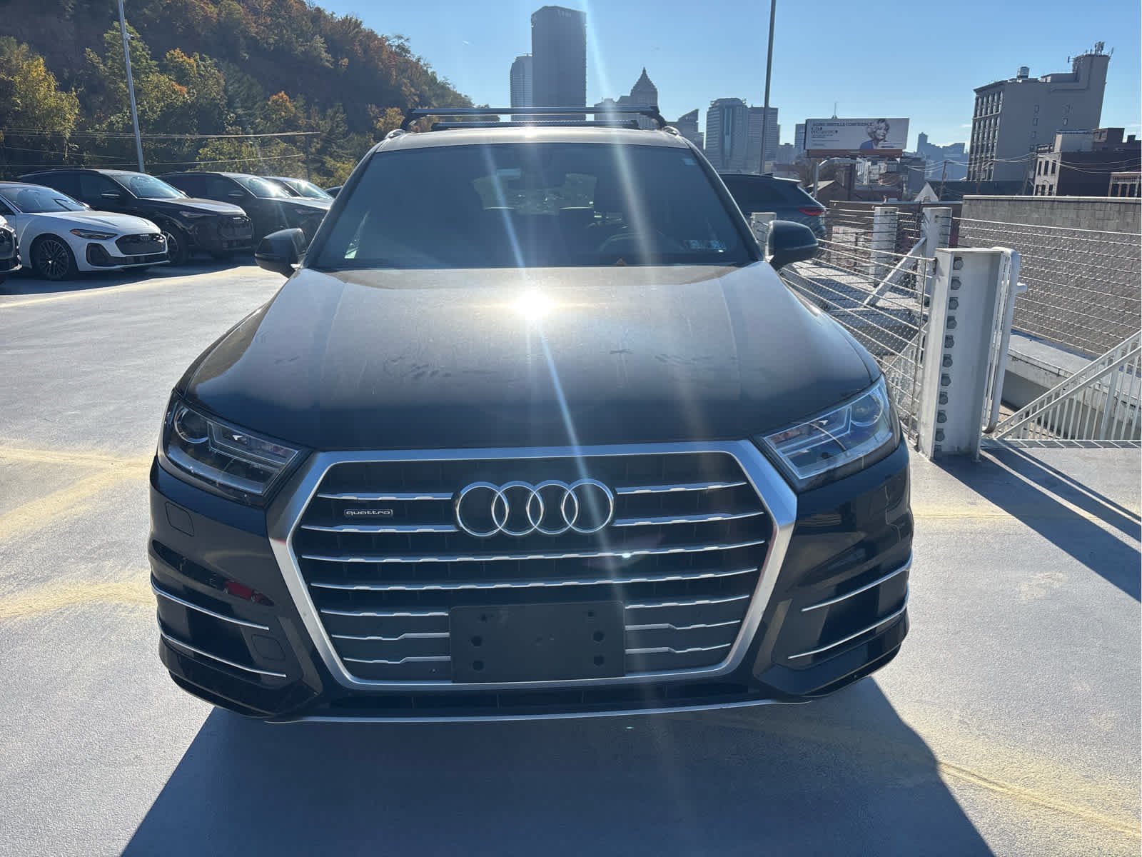 Used 2019 Night Black Audi Premium image 14