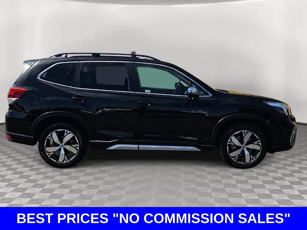 Used 2021 Crystal Black Silica Subaru Touring image 2
