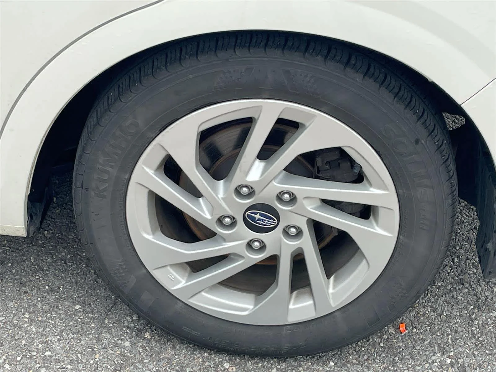 Used 2024 Crystal White Pearl Subaru  image 8