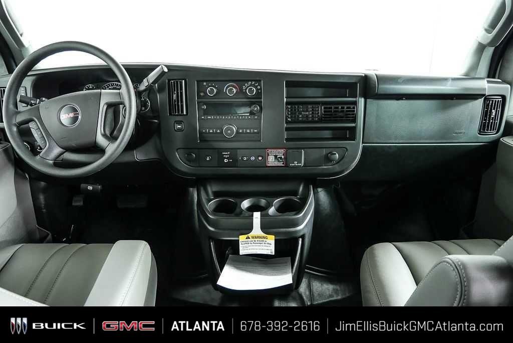 New 2025 Summit White GMC Work Van image 16